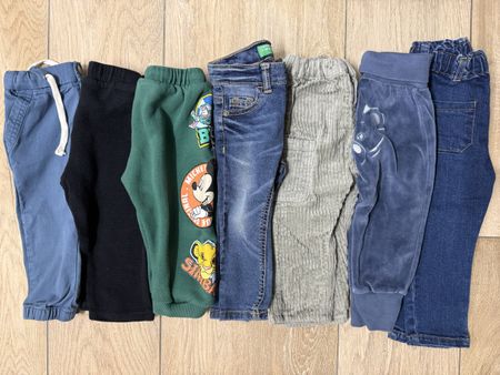 7 Babyhosen für Jungen, Größe 74, neuwertig 🦊