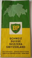 BP Strassenkarte Schweiz gebraucht vintage