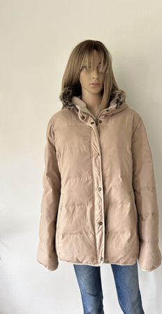 Cozy Winter Jacket with Faux Fur Hood Ralph Lauren
