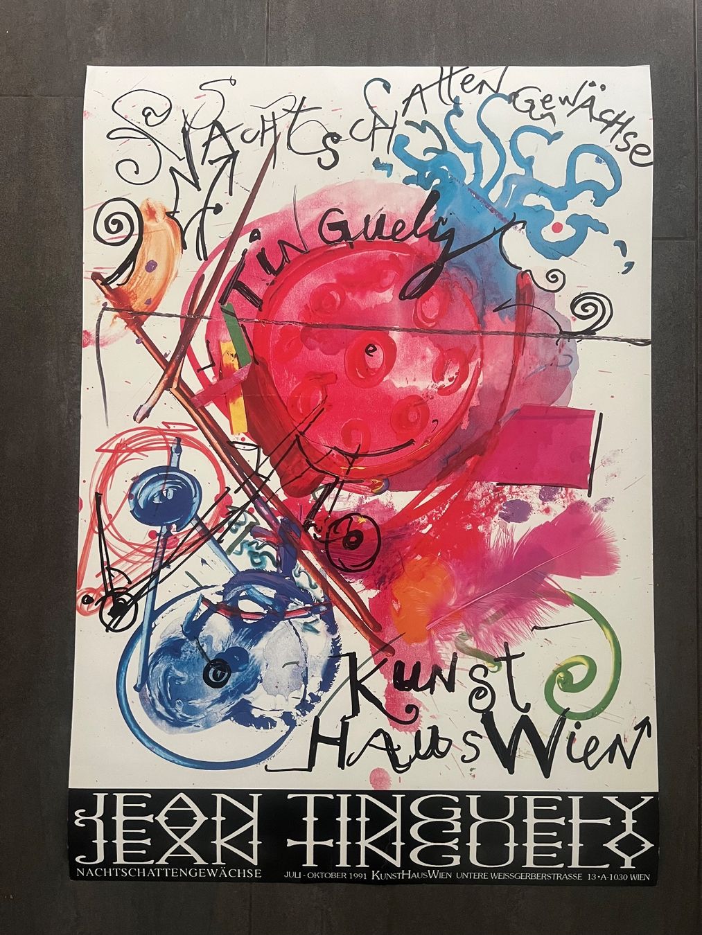 Grafica & Litografie: Jean Tinguely, KunstHaus Wien – Usato da Rain venduto da Pic-Ass 1