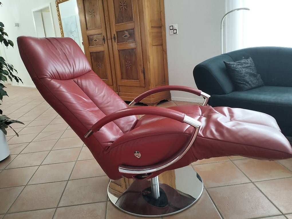 Sessel: Relaxsessel Strässle Leder – Gebraucht aus Düdingen von deal001 2