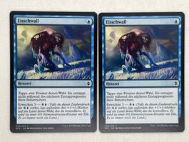 Magic The Gathering: 2x Eisschwall Top Zustand!