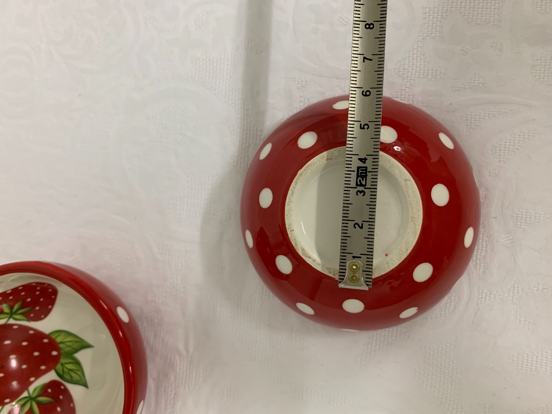 Set di piatti: 2er Set Schälchen mit Erdbeeren – Usato da Adliswil venduto da ninotschka7 5
