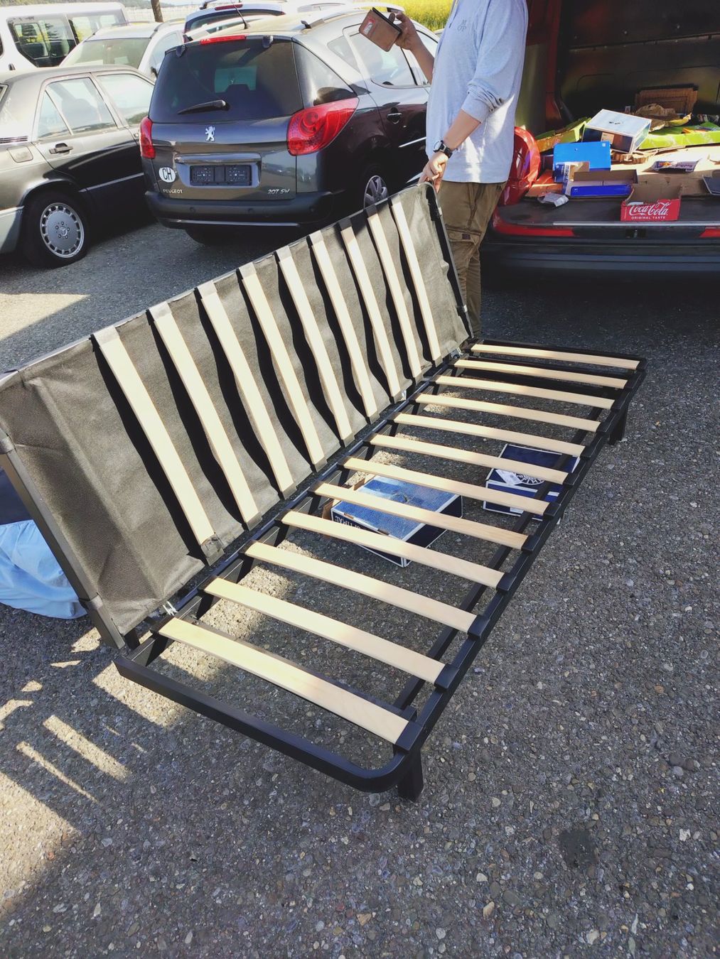 Ikea Divani: gebrauchtes IKEA NYHAMN Bettsofa (3er Sofa) – Usato da Freienwil venduto da smeik111 3