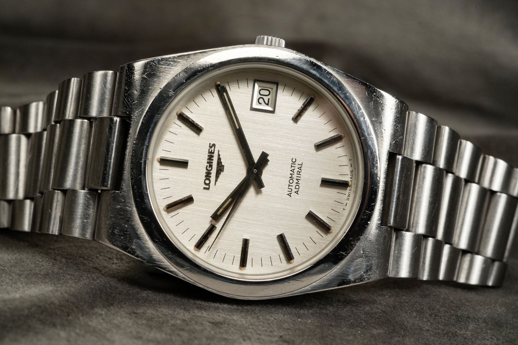 Longines Orologi: Longines - Admiral Automatic Ref. 23232 Original 1974 Steel – Usato da Morcote venduto da chronoservice 9