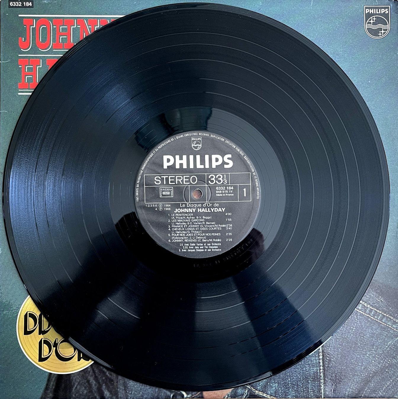 Schallplatten: Johnny Hallyday - Le disque d'or – Gebraucht aus Savagnier von Ne2065 2