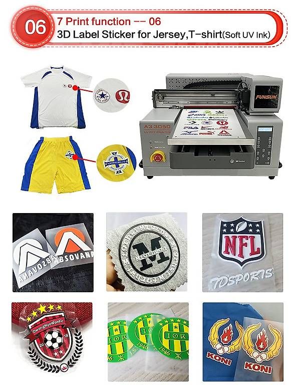 Stampanti: Funsun A3 UV DTF Printer 3D Soft-UV-Labeldruck – Nuovo e nell'imballaggio originale da Malans GR venduto da BUYBEST-Schweiz 6