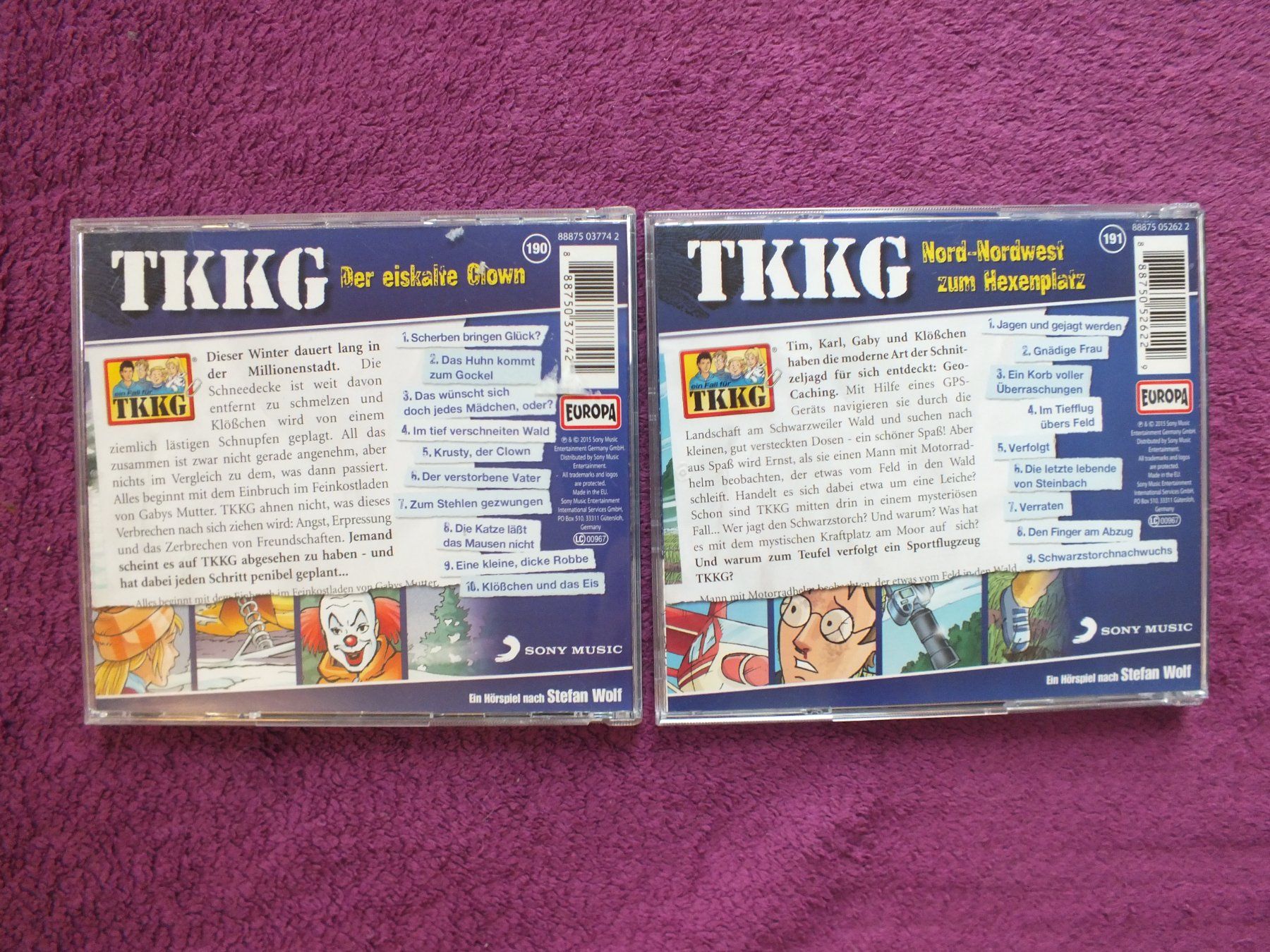 CD: 6 - TKKG - Hörspiel - CD´s – Usato da Müllheim Dorf venduto da Seeeule01 4