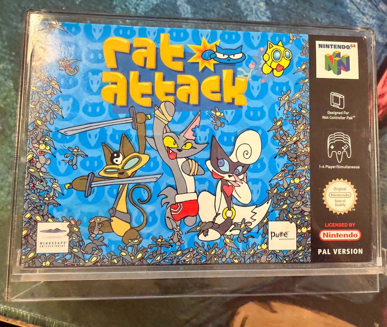 Nintendo Giochi: Rat Attack Nintendo 64 PAL OVP – Usato da Giubiasco venduto da Tici__nerd_Giubiasco