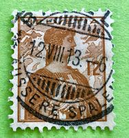 Nr.121 Brustbild der Helvetia  GESTEMPELT  