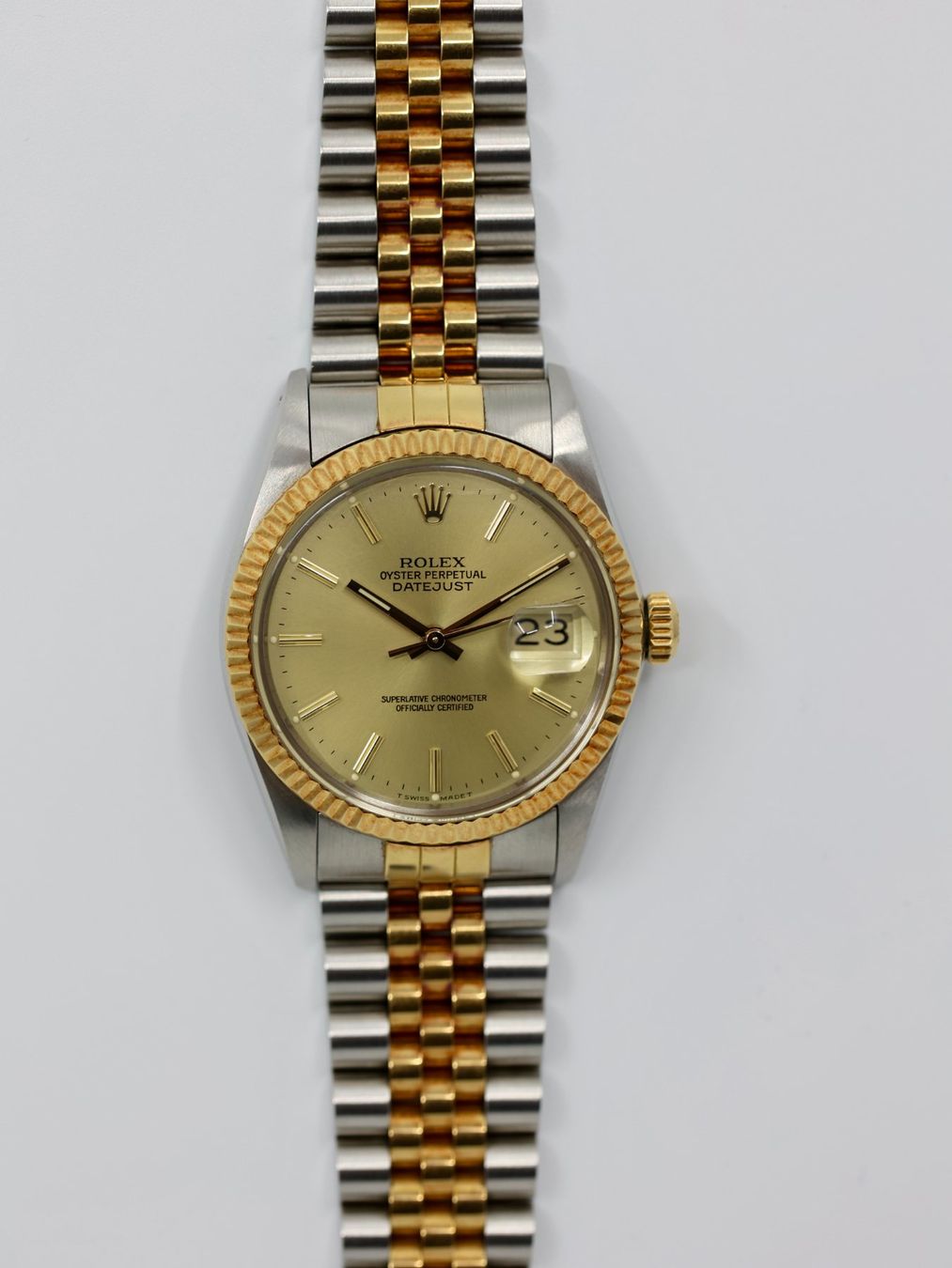 Rolex Orologi: Rolex Datejust 16013 'Box/Papers' – Usato da Zürich venduto da Lazulivintagewatches 1