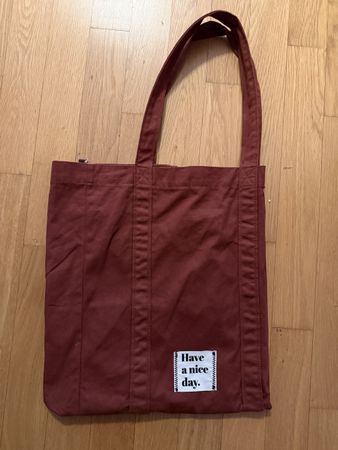Terracotta Stofftasche - Praktisch für den Alltag!