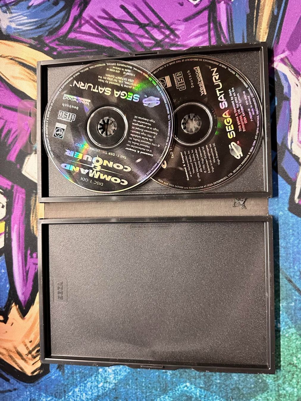 Sega Jeux: Command and Conquer Sega Saturn – D'occasion à Giubiasco par Ticinerd 2