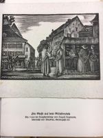 Basel, 3 Holzschnitte  ungerahmt