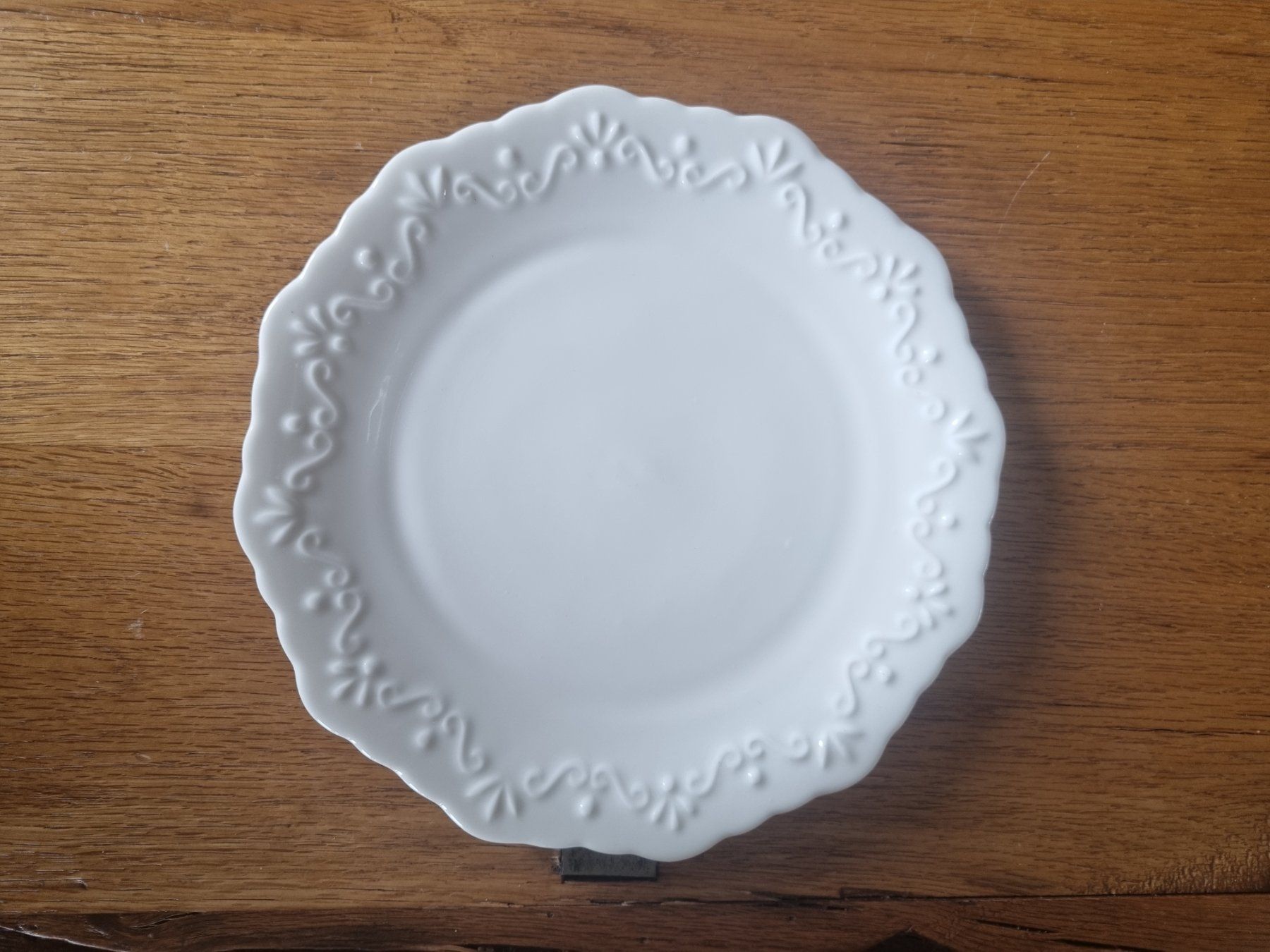 Piatti: 6x weisse Dessertteller Chic Antique – Usato da Zürich venduto da ste_2t8q