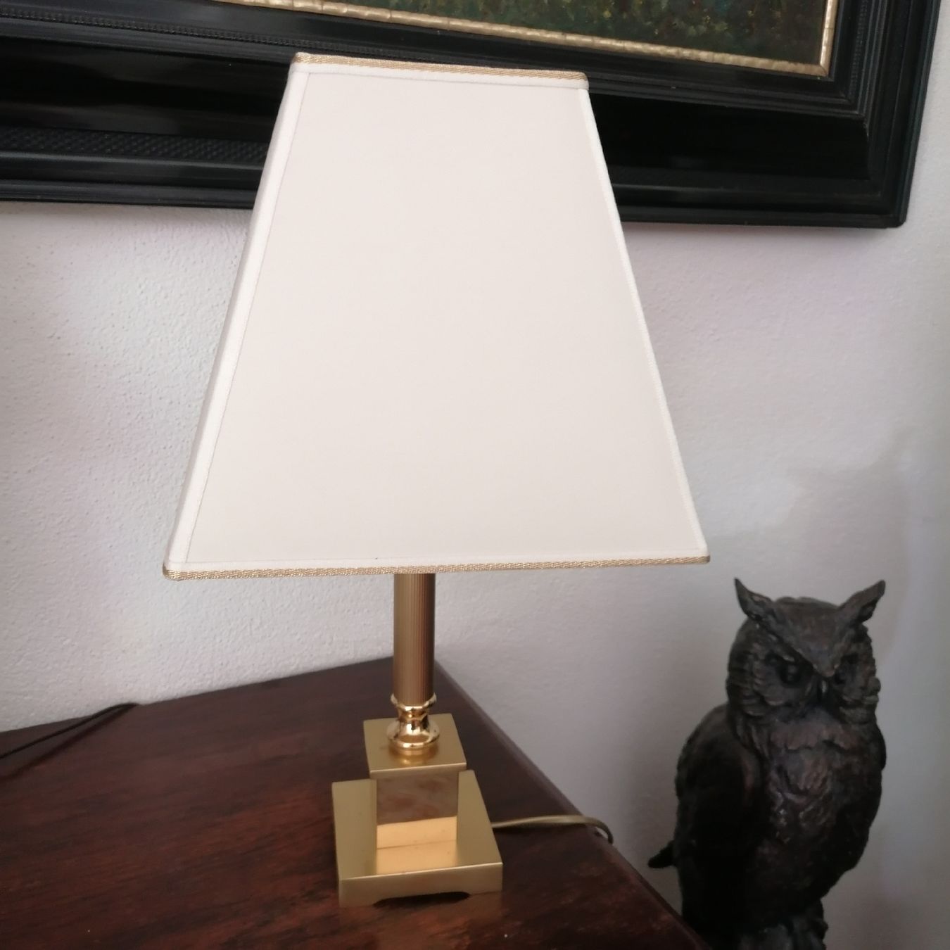 Lampade: Lampada da tavolo in ottone dorato. – Nuovo (secondo la descrizione) da Mendrisio venduto da Accamuta 5