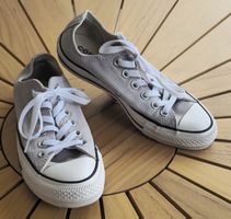 Coole Converse All Stars Sneakers, Grau, Grösse 37