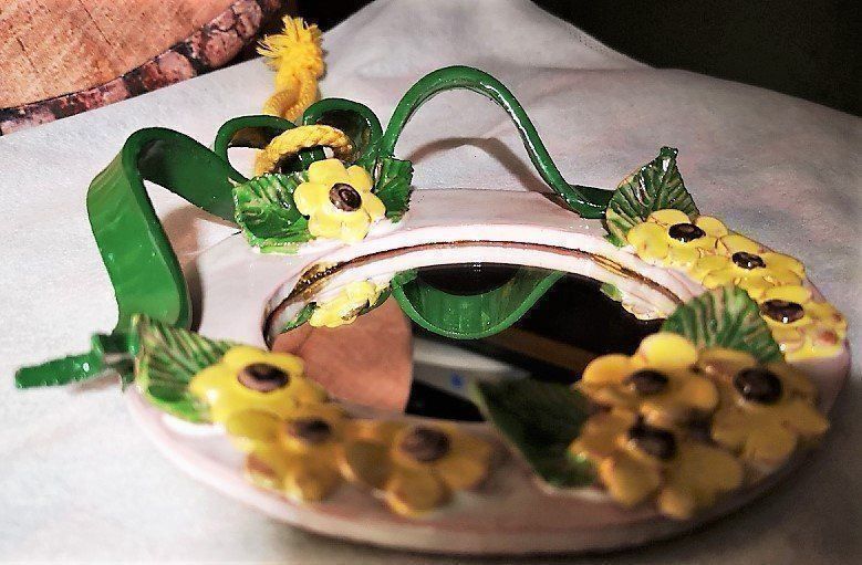 Specchi: Blumen Spiegel – Nuovo (secondo la descrizione) da Lutzenberg venduto da Pinschi01 2
