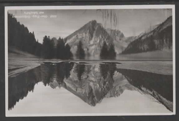Cartes postales: GRÄPPELENSEE - SPIEGELBILD   1938  (H – D'occasion à Ruggell par Masescha