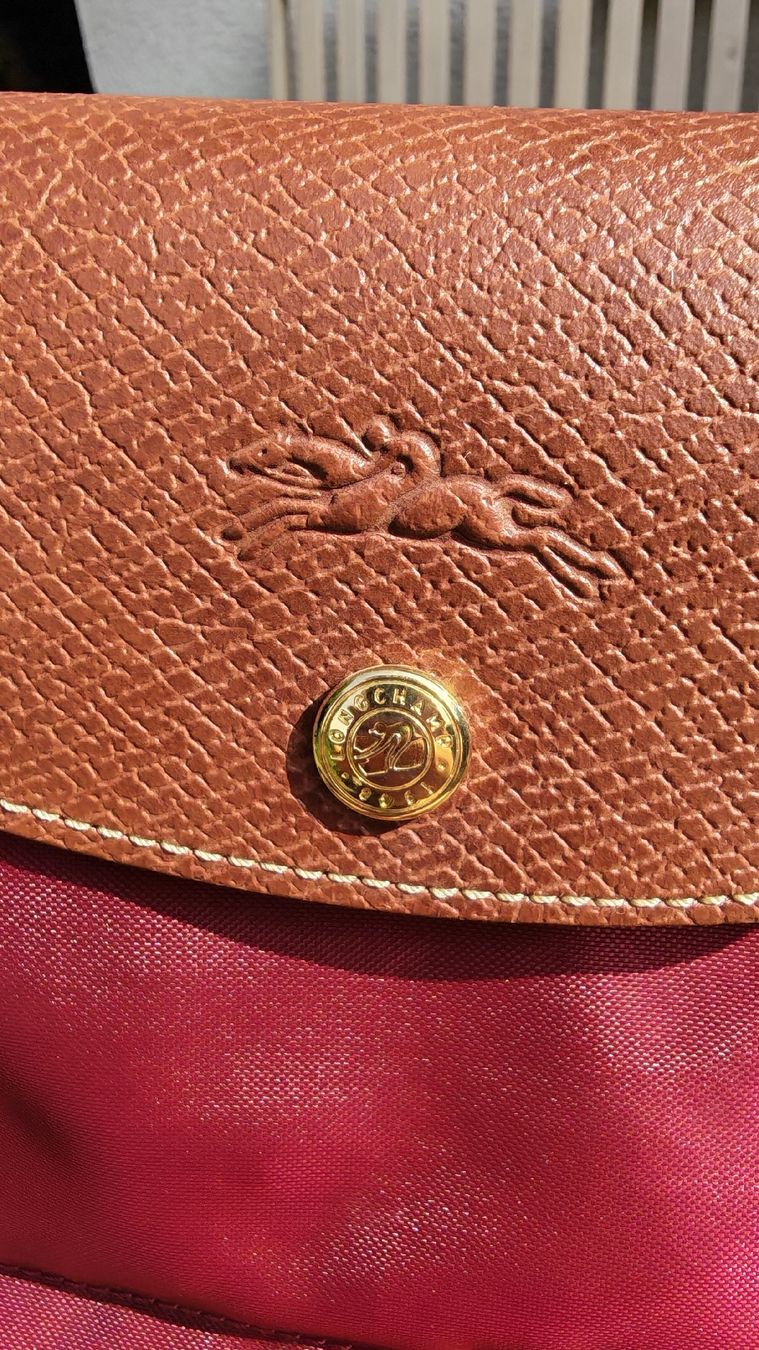 Longchamp Taschen für Damen: Handtasche Longchamp bordeaux rot – Gebraucht aus Othmarsingen von Perline13 4
