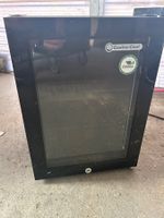 Gastro-Cool Minikühlschrank schwarz mit Glasfront