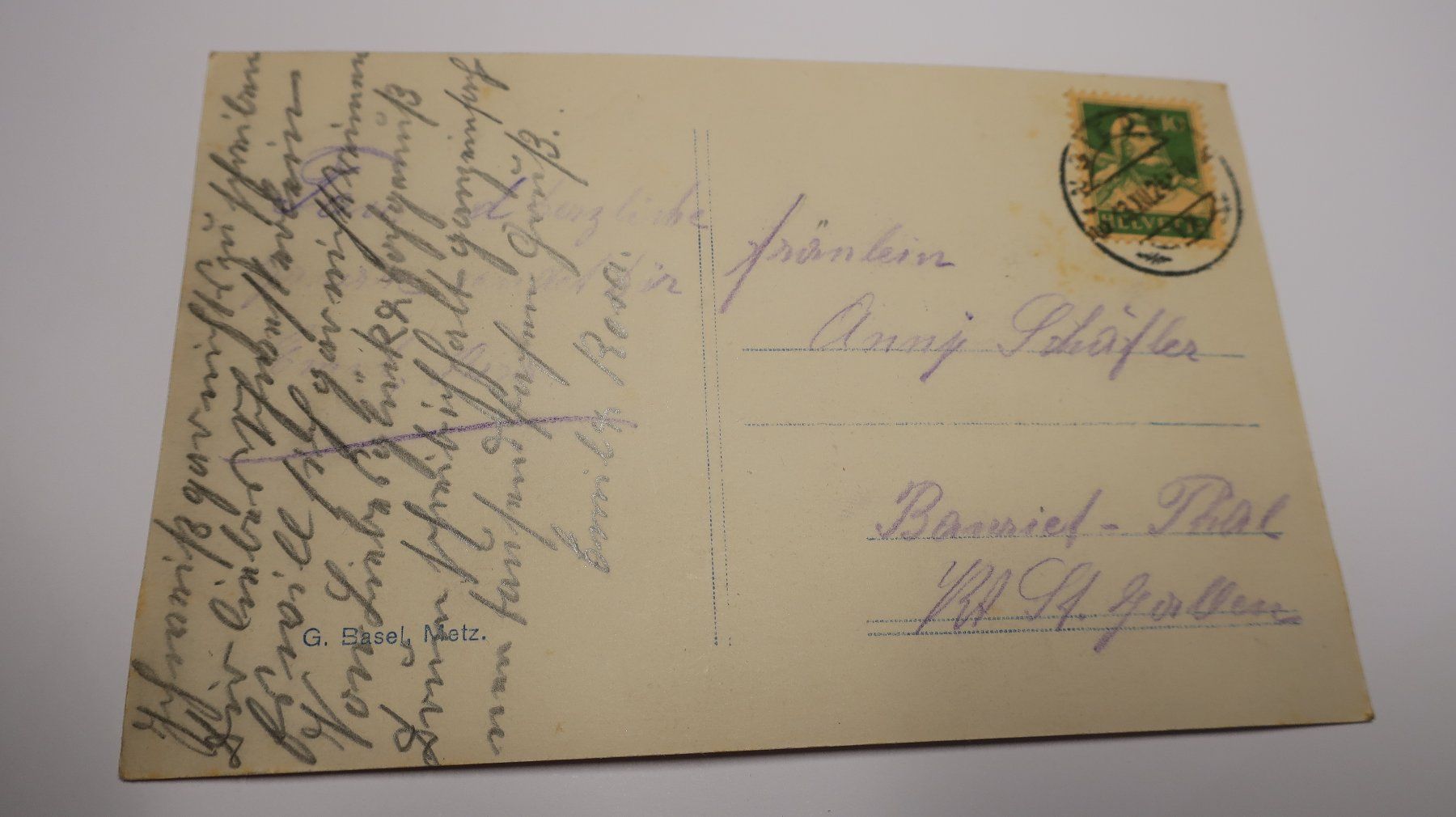 Cartoline postali: Einsiedeln 1924 N° 5127 – Usato da Cormoret venduto da Pascalll2001 2