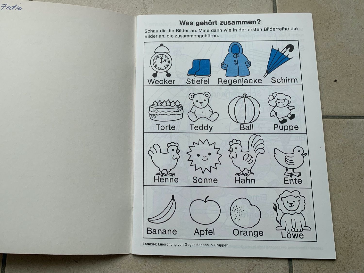 Bücher: ERSTE WÖRTER/ SPIEL-UND LERNBUCH – Neu (gemäss Beschreibung) aus Brugg AG von olamim 1
