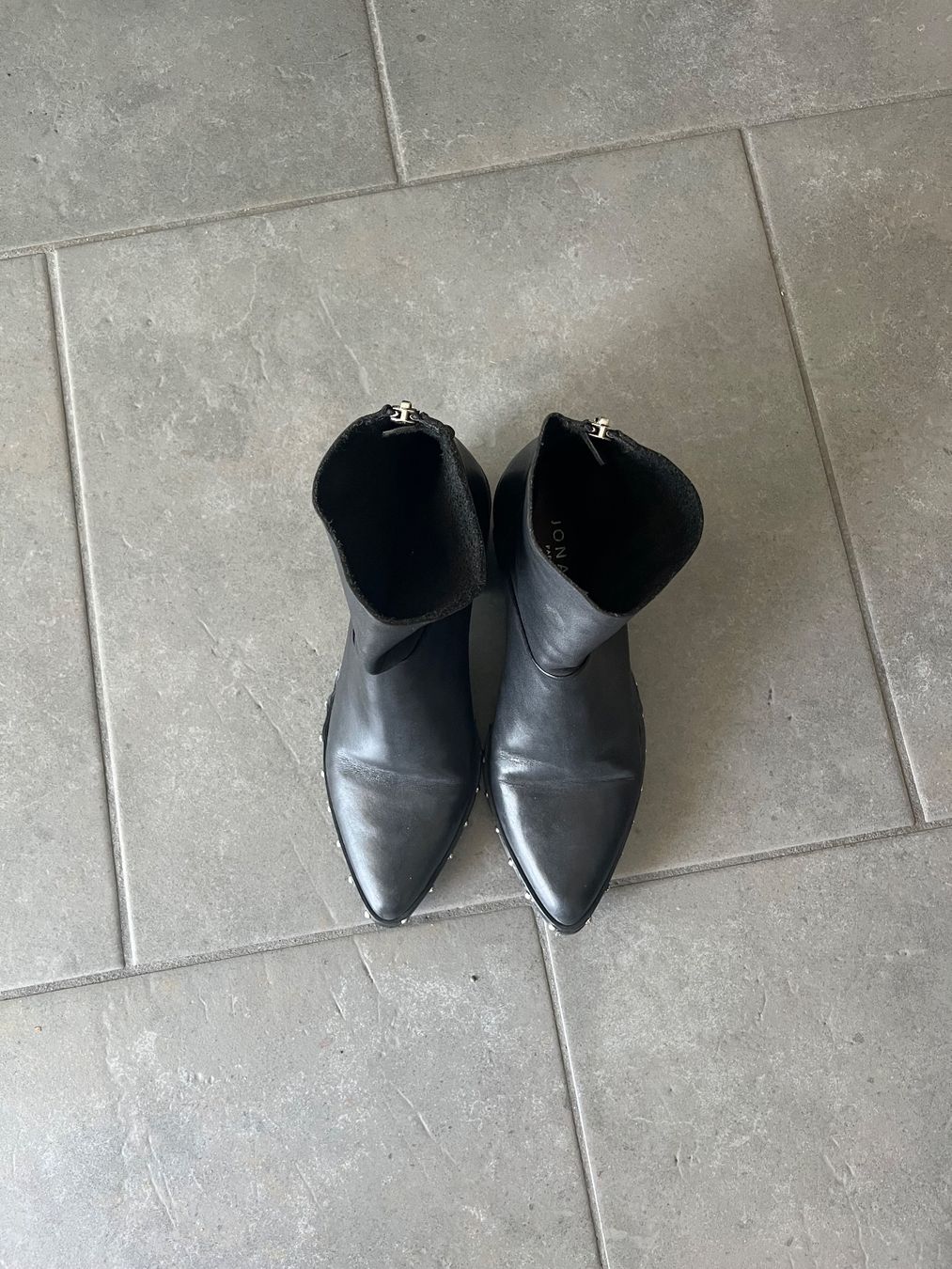 Jonak Scarpe da donna: Lederstiefeletten von Jonak. Gr. 39 – Usato da Rüschlikon venduto da TulipeR8 1
