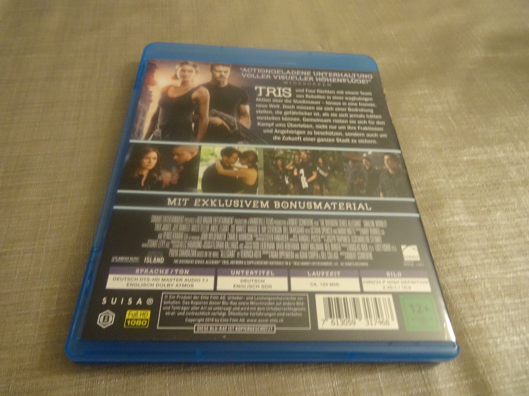 Tutti i DVDs: Allegiant - Die Bestimmung, Teil 3 - Blu-ray – Usato da Olten venduto da Disc-Verkauf 2