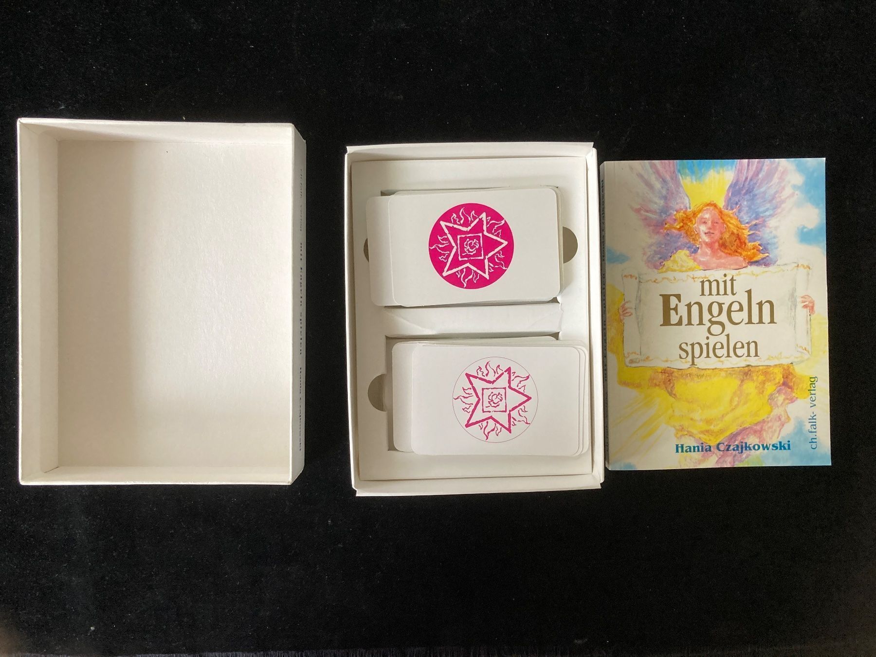 Bücher: Mit Engeln spielen -  Karten legen – Gebraucht aus Zürich von Chaeffeler 1