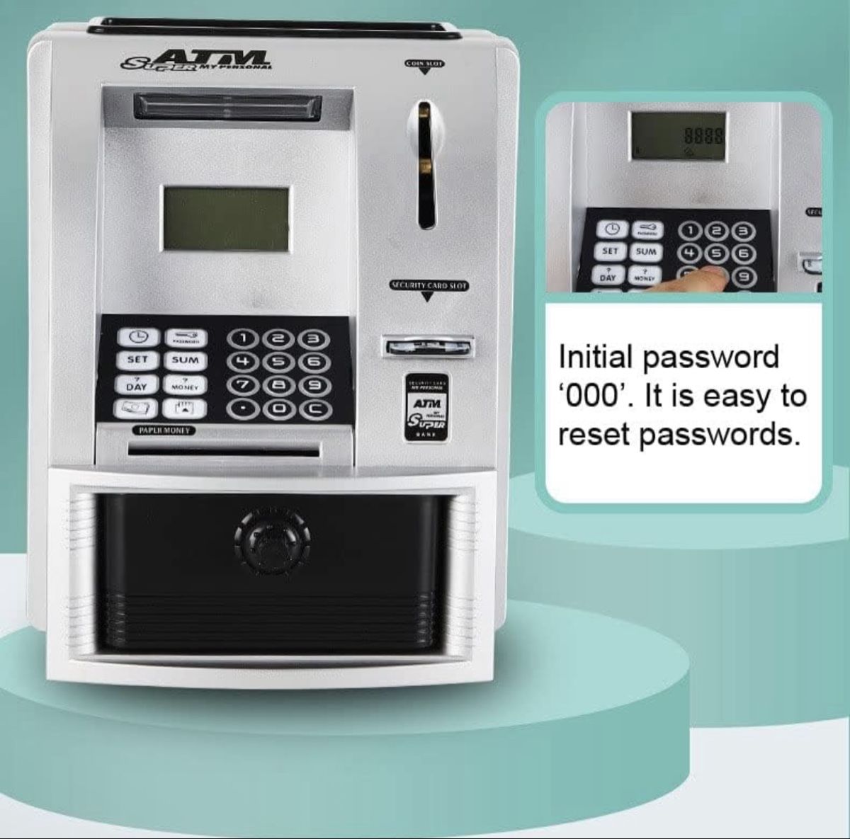 Salvadanai: ATM Maschine Sparschwein – Nuovo (secondo la descrizione) da Schaan venduto da mugerle 2