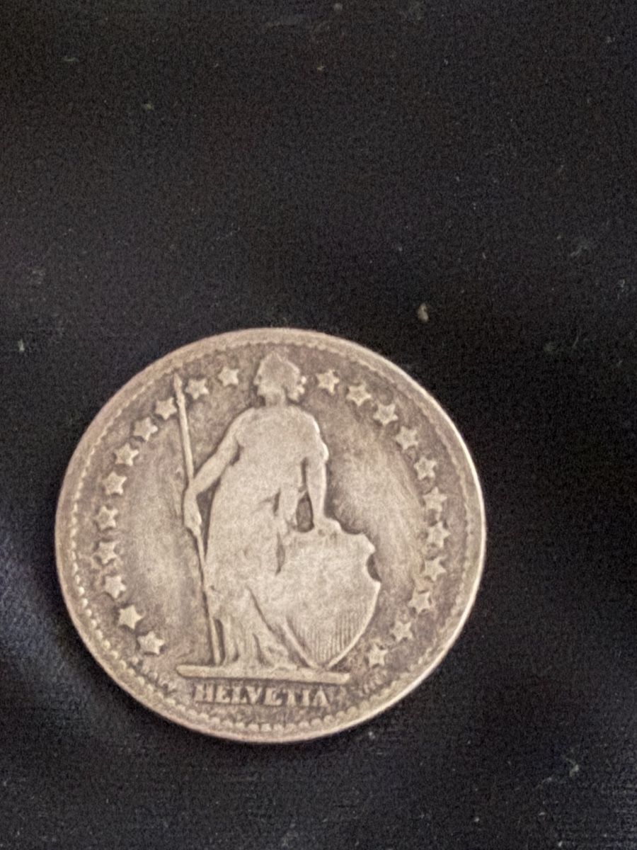Tutti le monete: Pièce 1 Fr 1875 Helvetia argent – Usato da Binningen venduto da Cchatz 1