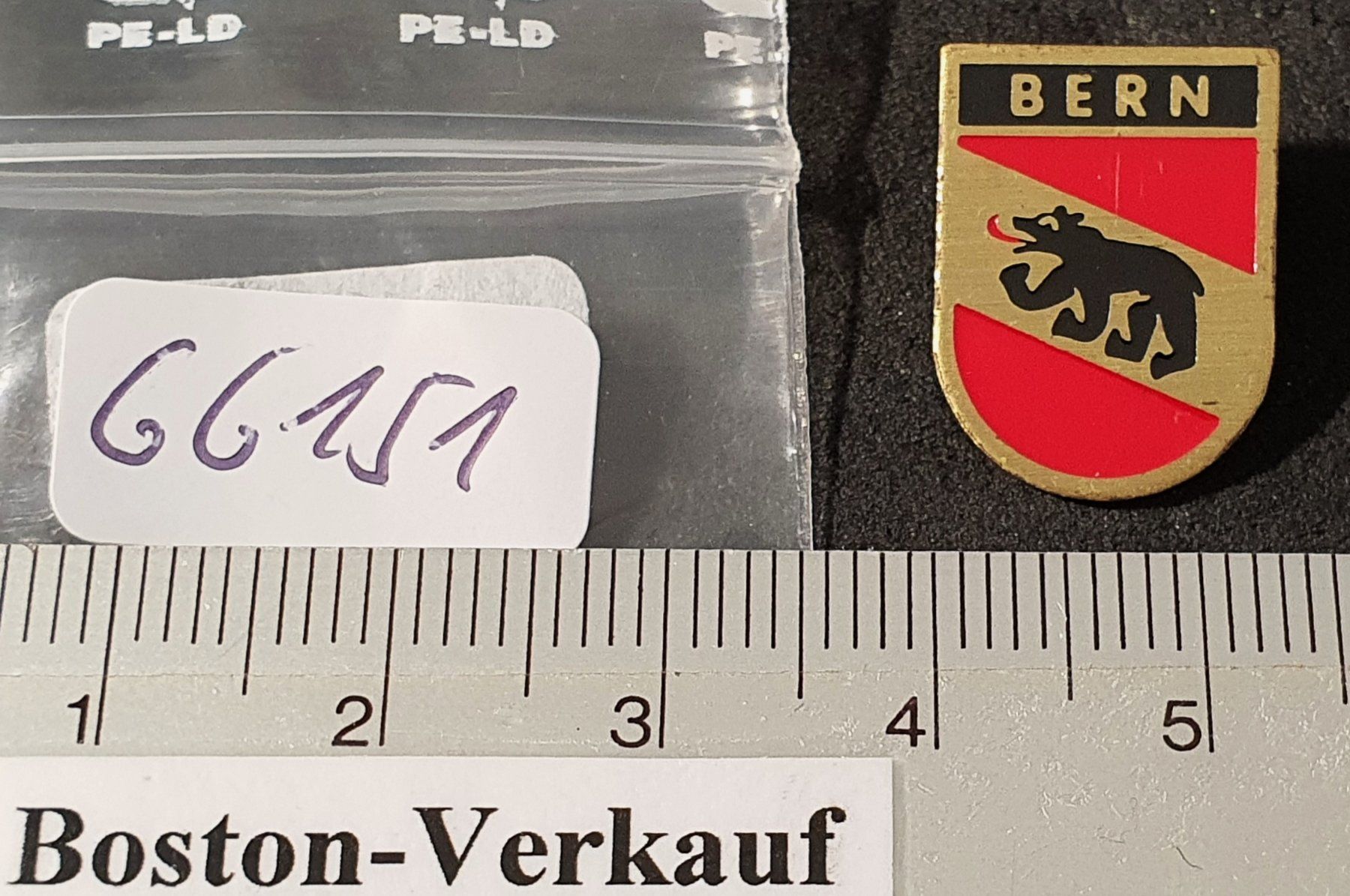 Placchette & Badge: GG151 - Plakette Kanton Bern Wappen – Usato da Reinach BL venduto da Boston-Verkauf 2
