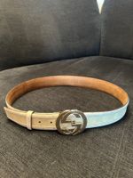 Gucci leather belt , 105sm