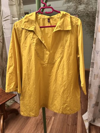 Damen Hovan Bluse gelb Grösse 42 neuwertig