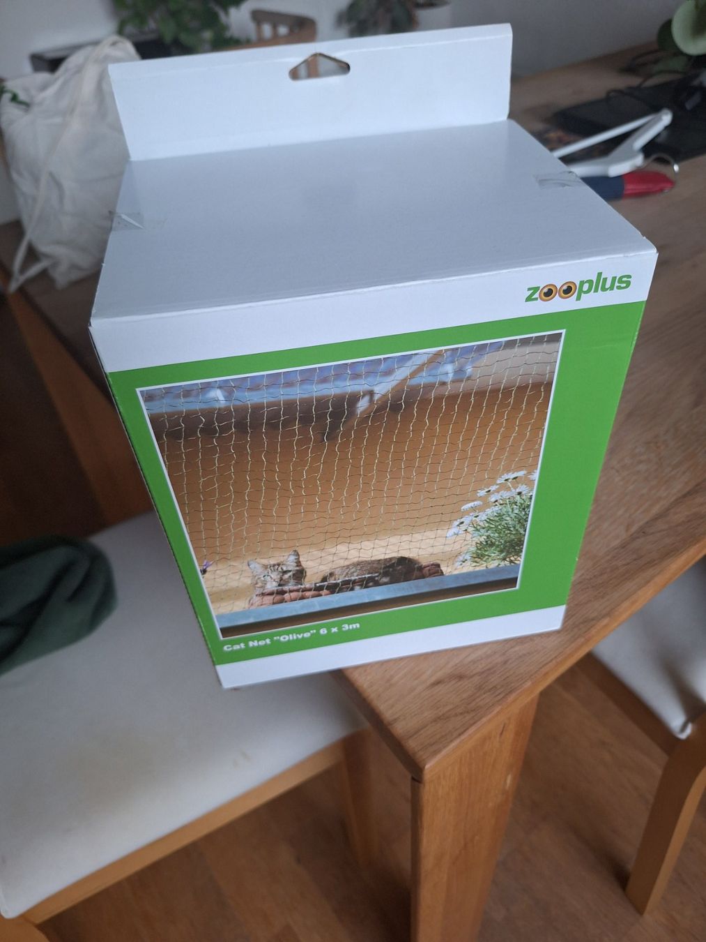 Sonstiges: Katzennetz - zooplus Cat Net "Olive" 6x3m – Neu und originalverpackt aus Ittigen von Michel0120 4