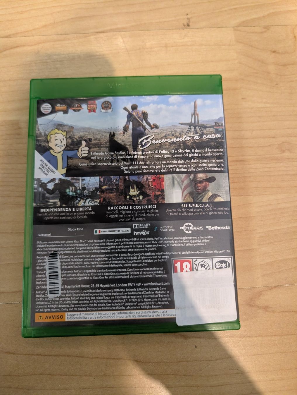 Giochi: fallout 4 Microsoft Xbox Series x / one – Usato da Giubiasco venduto da Ticinerd 1