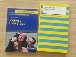 Friedrich Schiller Kabale und Liebe + Königs Erläuterungen 