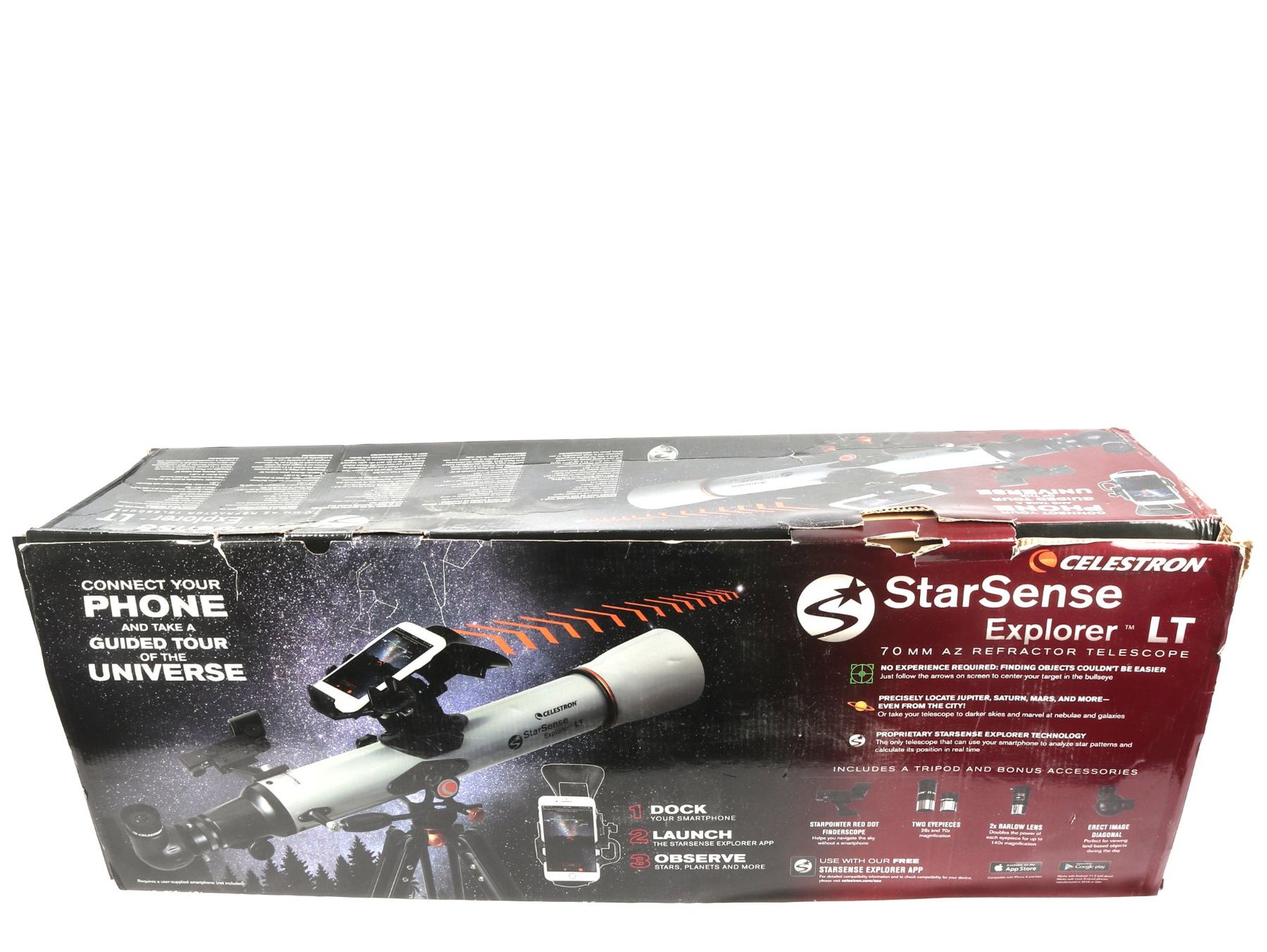 Celestron Telescopi: CELESTRON StarSense Explorer LT 7mm AZ Teleskop – Nuovo (secondo la descrizione) da Steinen venduto da Restwert_Steinen