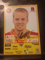 Adrian Hunziker - SCL Tigers - Handsigniert alte Karte