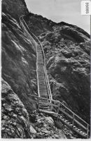 Grindelwald - Treppen Aufstieg zur Eisgrotte - E. Gyger