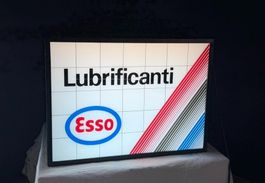 Insegna Esso Lubrificanti a neon