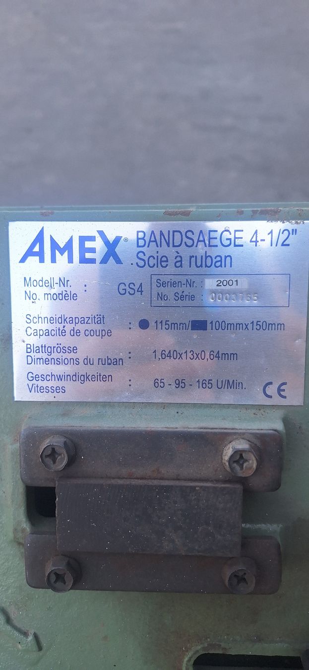 Sägen: Bandsäge mit Stadelmann Motor – Defekt aus Sachseln von Furner94 3
