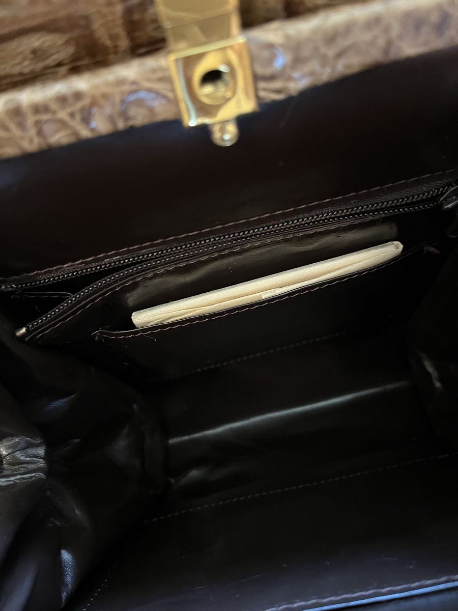 Borse da donna: Echte Vintage Krokotasche! – Nuovo (secondo la descrizione) da Bettlach venduto da Brissoni 6