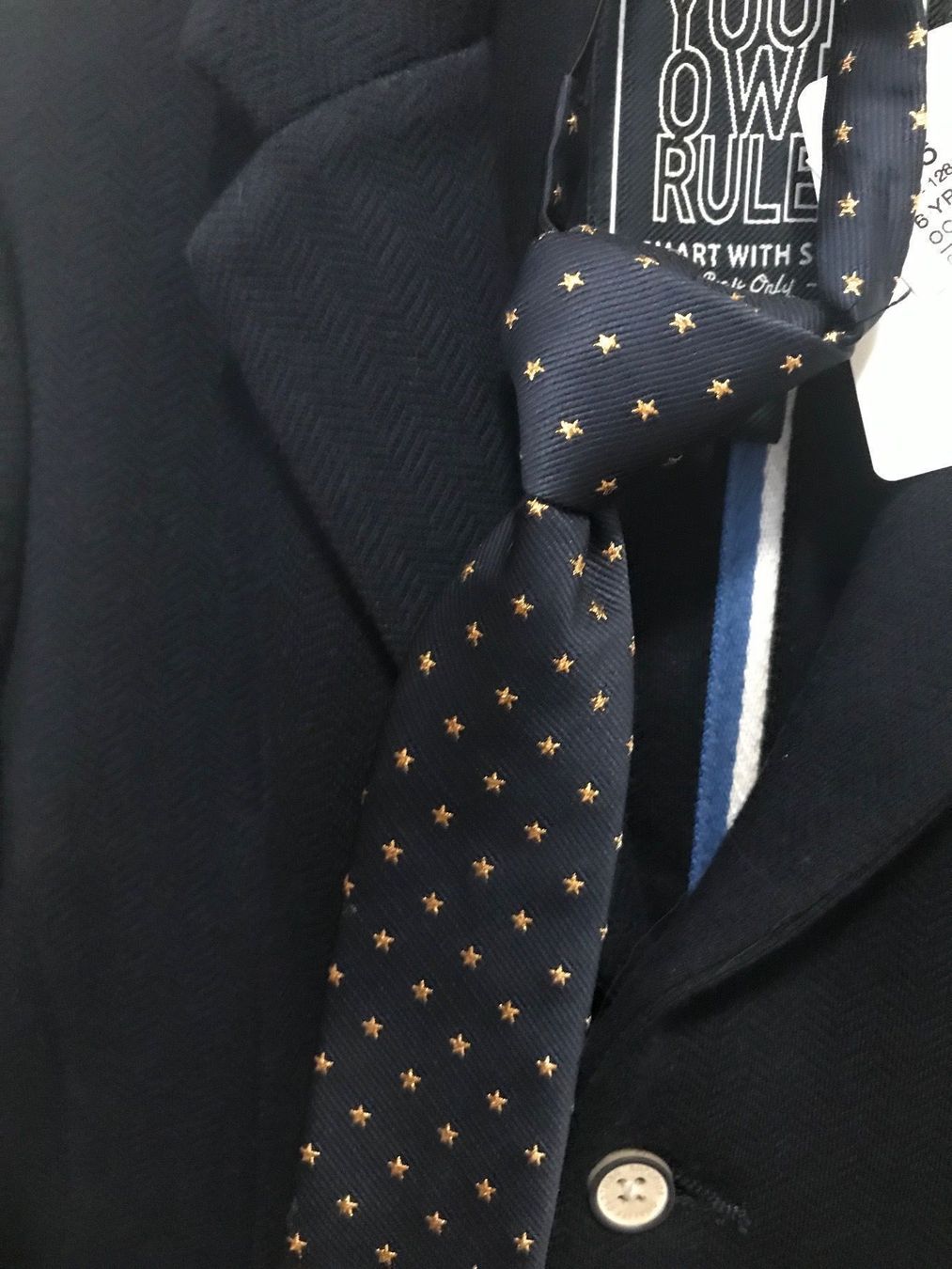 C&A Giacche & Cappotti: Neues Blazer mit Krawatte, Gr.116 – Nuovo e nell'imballaggio originale da Vezia venduto da luce2011 2