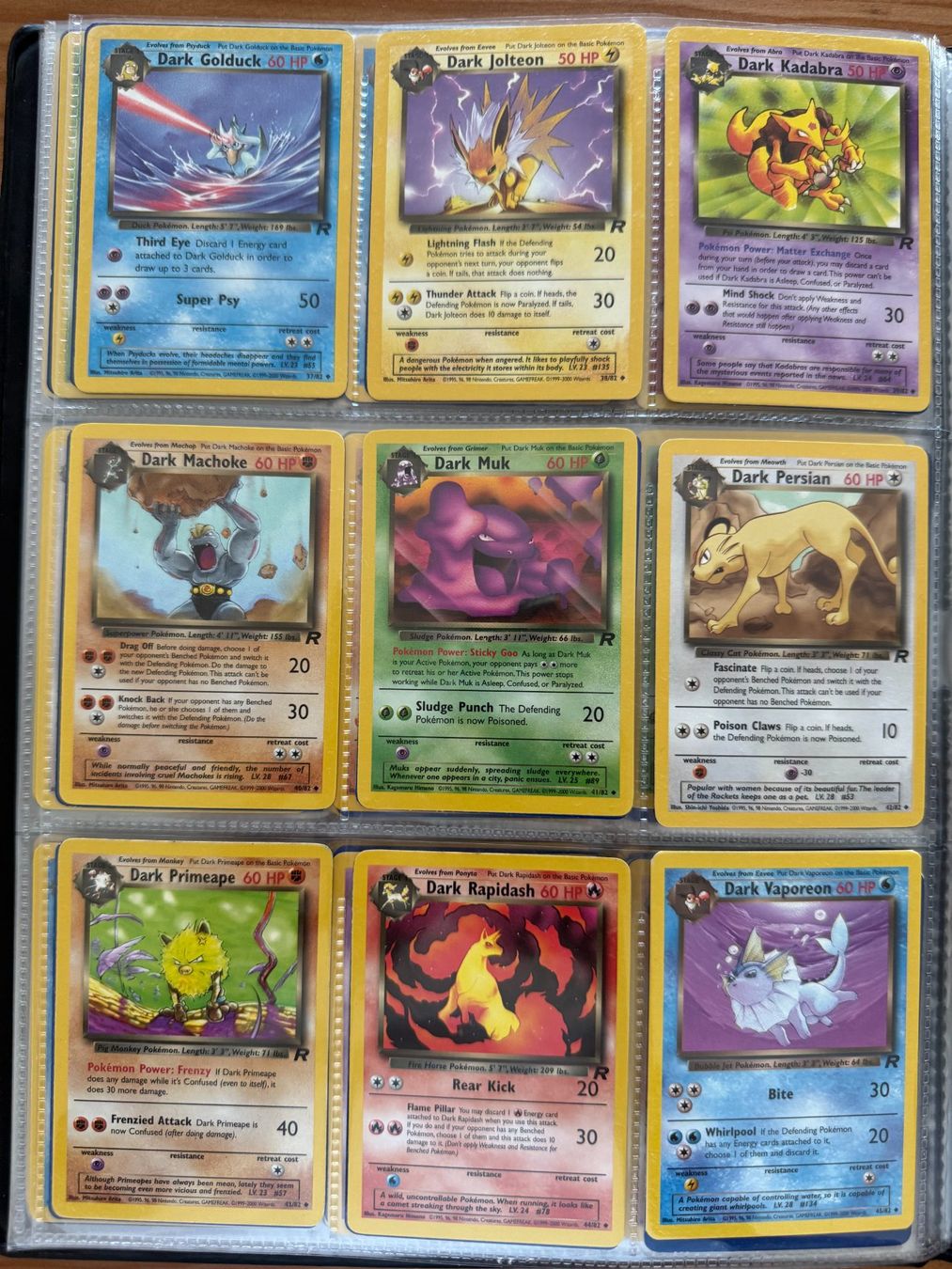 Pokémon Carte collezionabili: Complete Pokémon Team Rocket 2000 Collection – Usato da Lausanne venduto da laminas 4