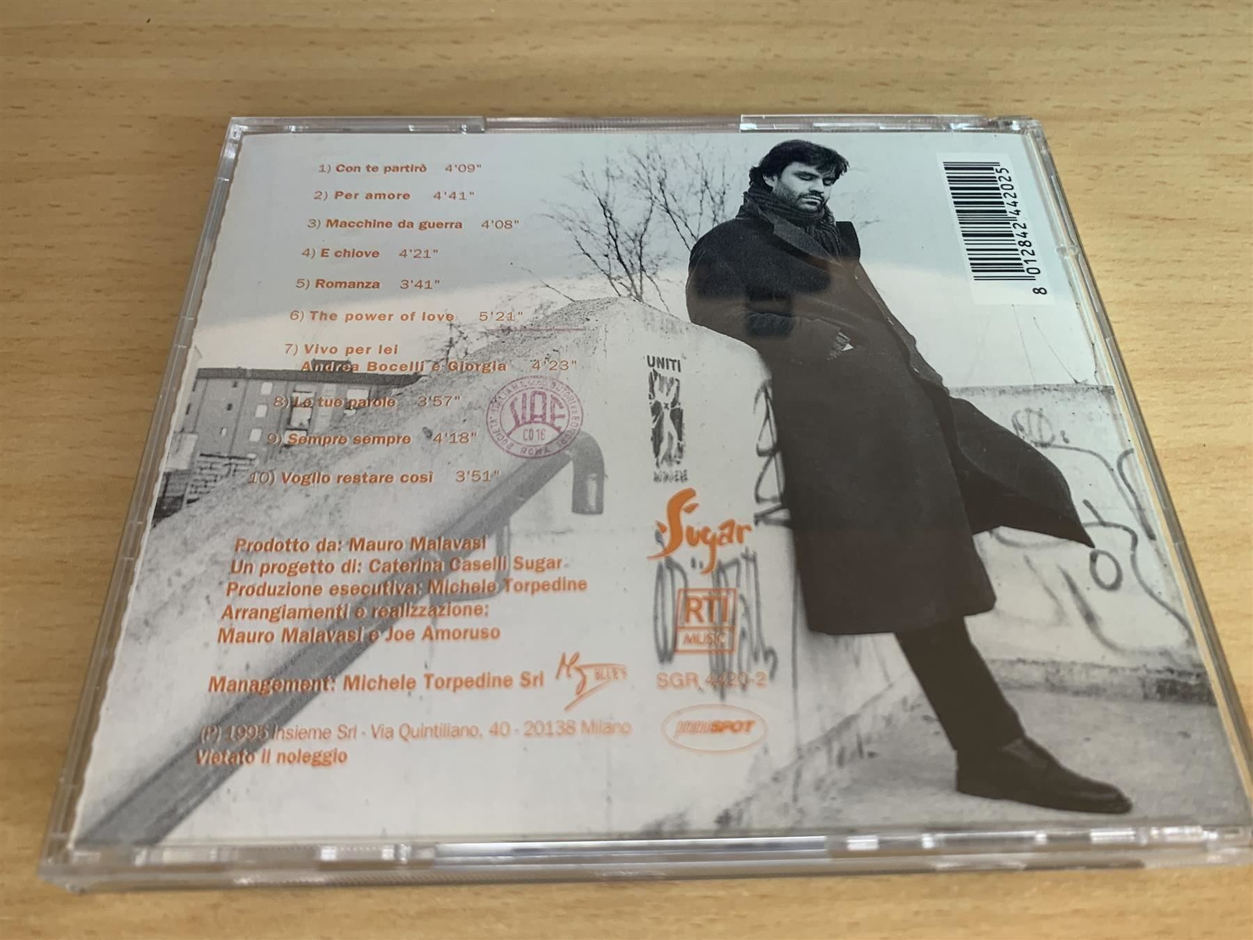CDs: Andrea Bocelli – Bocelli – Gebraucht aus Rikon im Tösstal von Alpenmutz 1