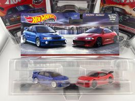 Hot Wheels 2 Pack Mitsubishi Lancer Evolution VI 95 Eclipse
