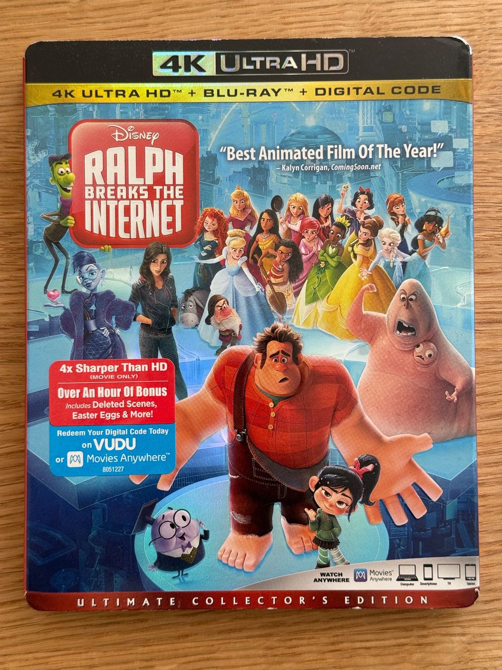 Tutti i DVDs: Ralph Breaks the Internet 4k Bluray – Usato da Wallisellen venduto da Art_Vendorlay