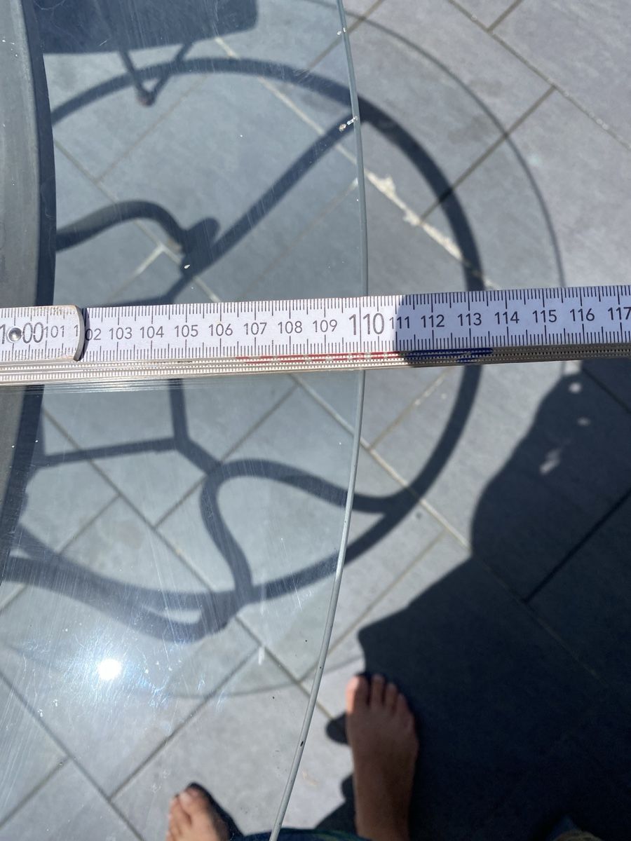 Tavoli: Runder Gartentisch 110cm – Usato da Embrach venduto da Matt_in_Embrach 3